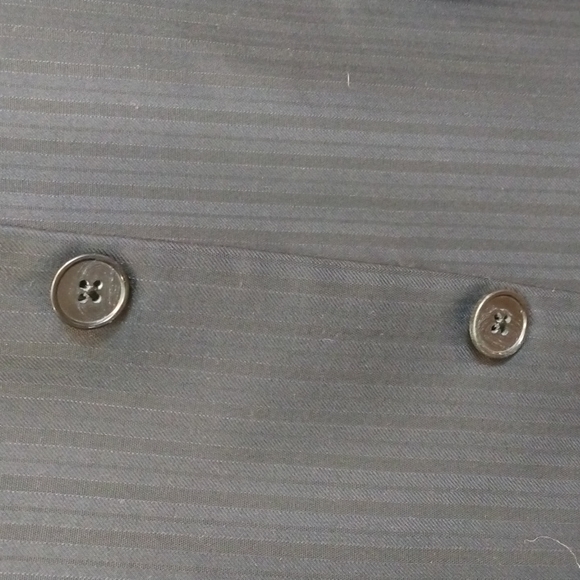 Loro Piana - Joseph Abboud Black Hairline Stripe Suit 42R * - Picture 6 of 14